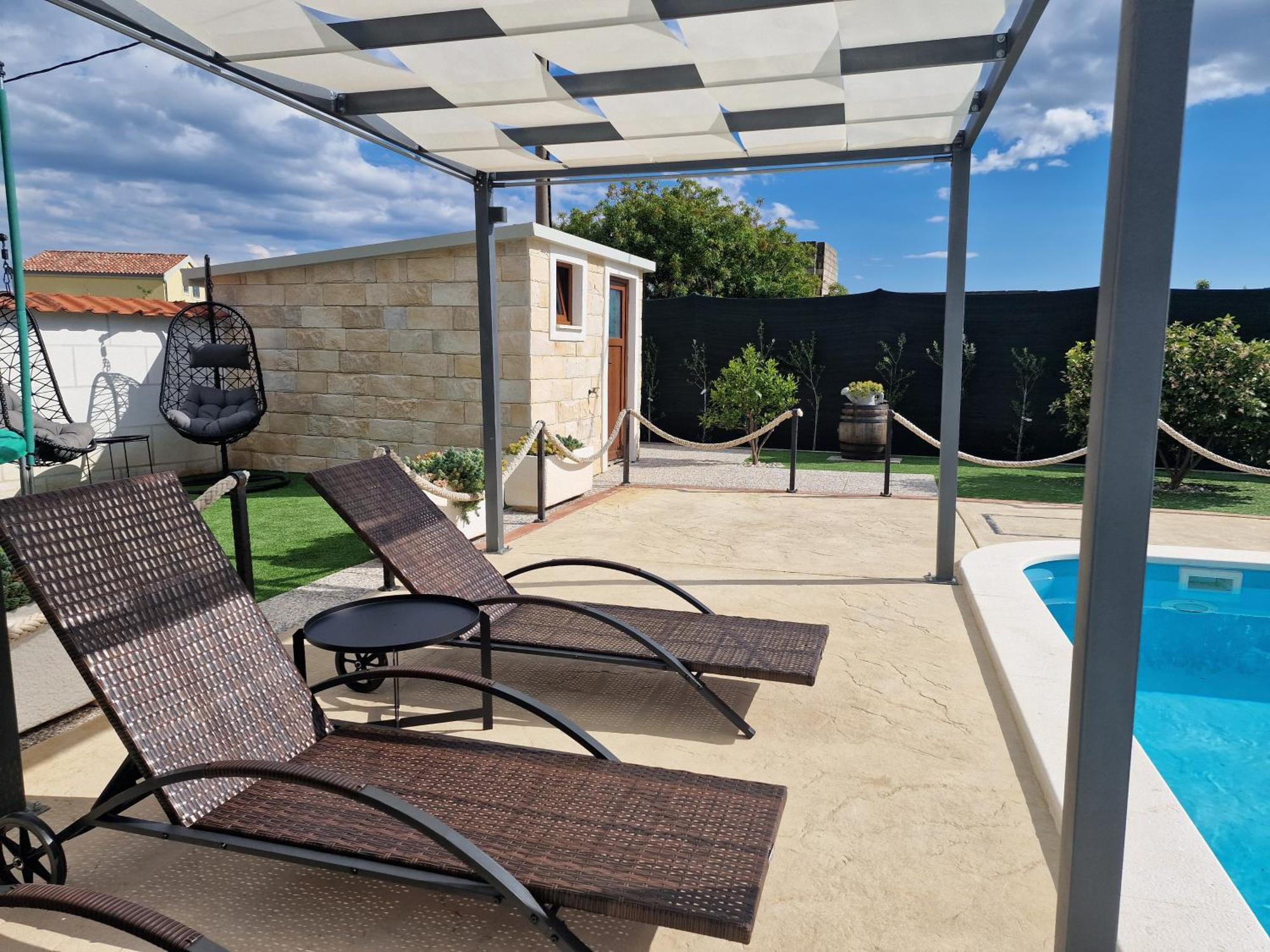 Beautiful Holiday Home "Villa Luka" Kastel Stafilic ภายนอก รูปภาพ